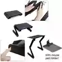Mesa Portátil Para Computador Base Plegable Dos Ventiladores