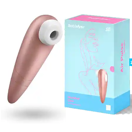 SATISFYER succionador del clitoris lider mundial en juguetes ondas vibrador