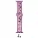 Manilla Nike Apple Watch | Smartwatch 42mm/44mm/45mm/49mm *morado Con Rosa*