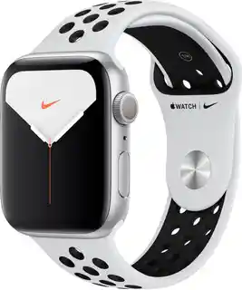 Manilla Nike Apple Watch | Smartwatch 42mm/44mm/45mm/49mm *blanco Con Negro*