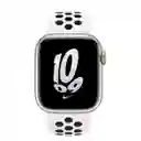 Manilla Nike Apple Watch | Smartwatch 42mm/44mm/45mm/49mm *blanco Con Negro*