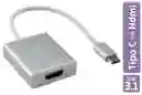 Adaptador Tipo C A Hdmi Cable Convertidor Usb 3.1 Mac Computador Pc