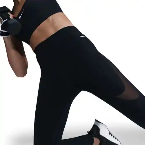 Nike Licra w np Sculpt Df Hr Tight de Mujer Blanco Talla L
