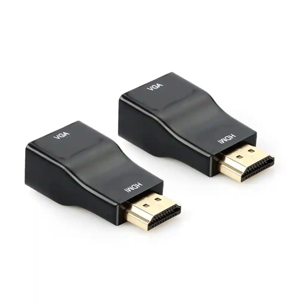 Adaptador Hdmi A Vga Convertidor Monitor Proyector Pc