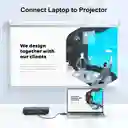 Adaptador Hdmi A Vga Convertidor Monitor Proyector Pc