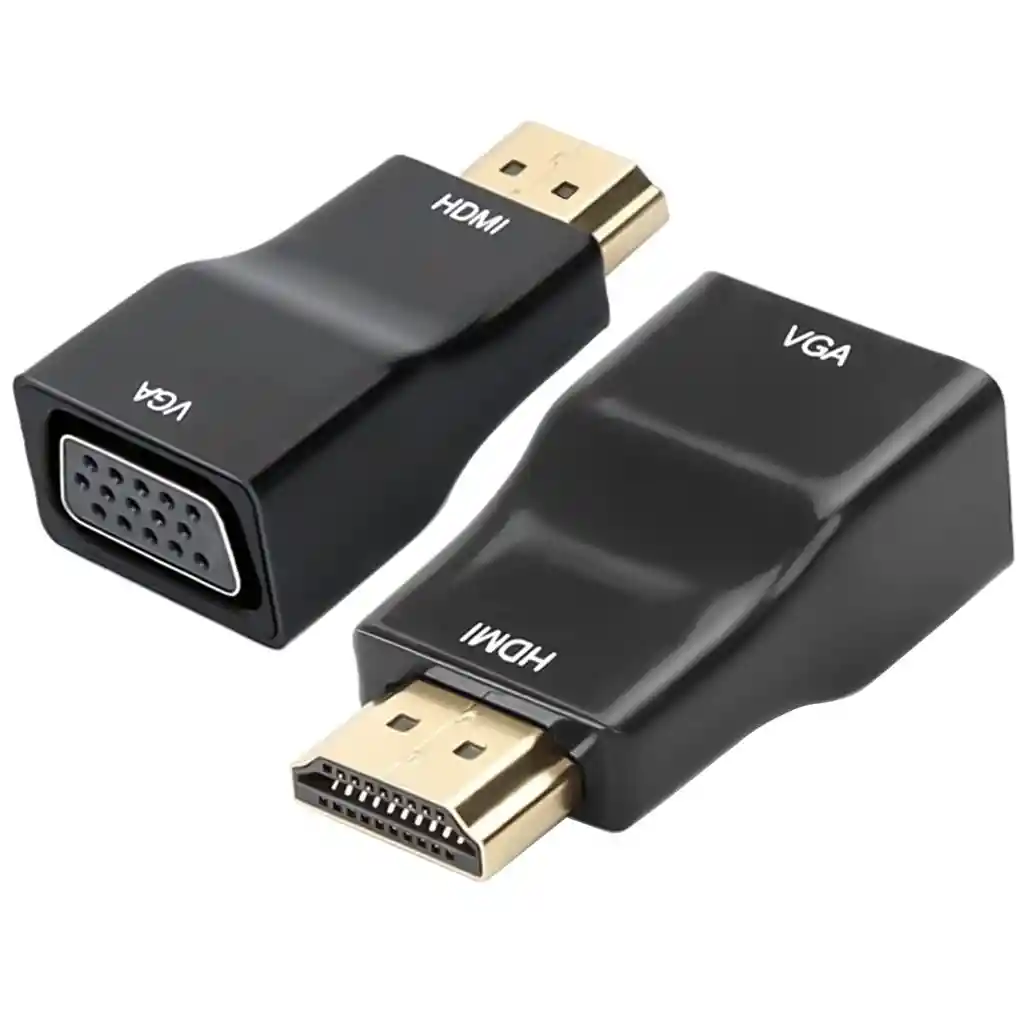 Adaptador Hdmi A Vga Convertidor Monitor Proyector Pc