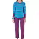 Pijama Mujer Scarlett Morado Talla S