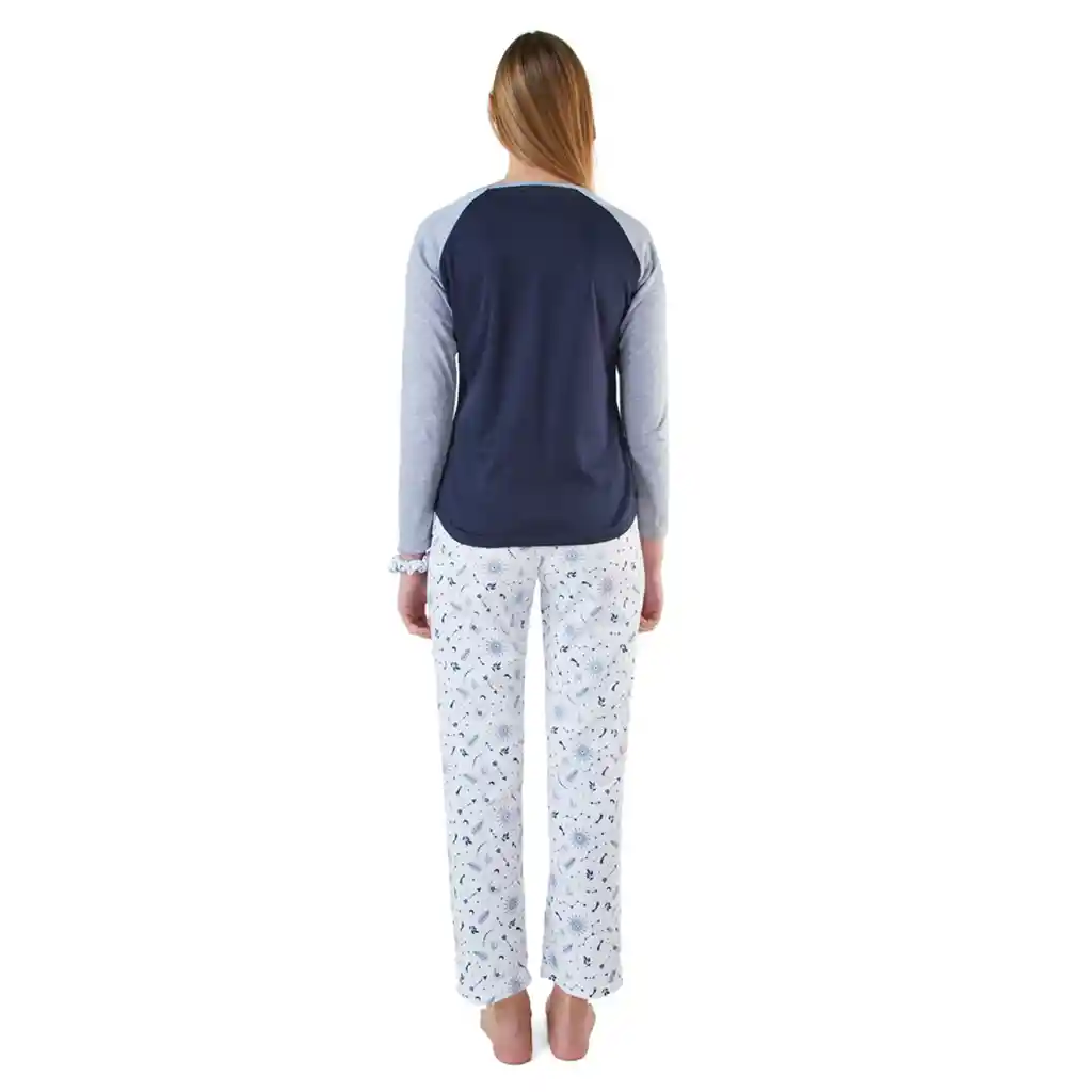 Pijama Mujer Scarlett Azul Oscuro Talla S