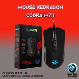 Mouse Redragon Cobra M711 / 10.000 Dpi / 8 Botones