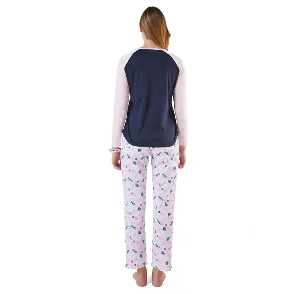 Pijama Mujer Scarlett Rosado Talla L