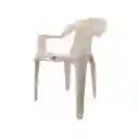 Silla Plastica Con Brazos Resistente A La Lluvia Y El Sol