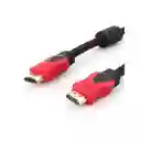 Cable Hdmi 1.5 Metros Doble Filtro Mallado Punta Dorada