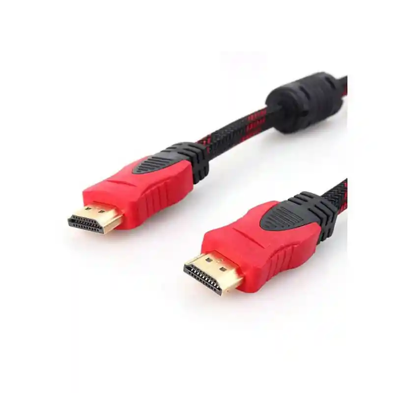Cable Hdmi 1.5 Metros Doble Filtro Mallado Punta Dorada