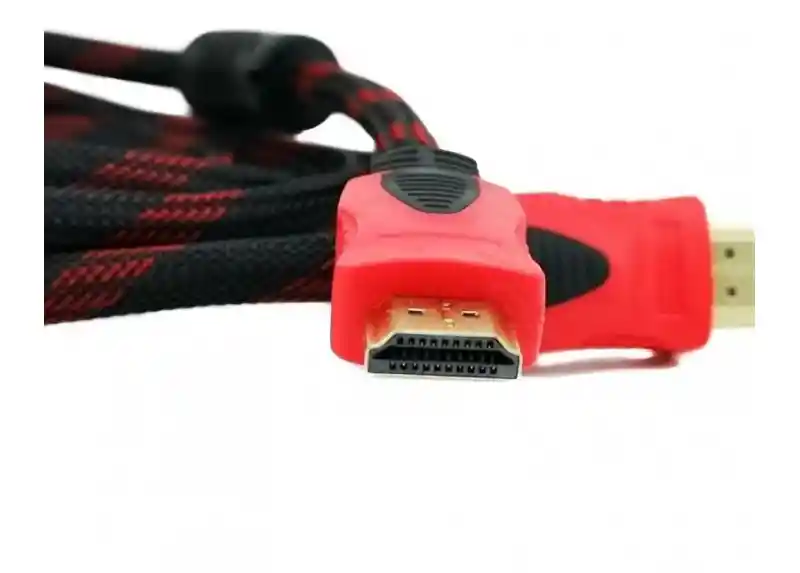 Cable Hdmi 1.5 Metros Doble Filtro Mallado Punta Dorada