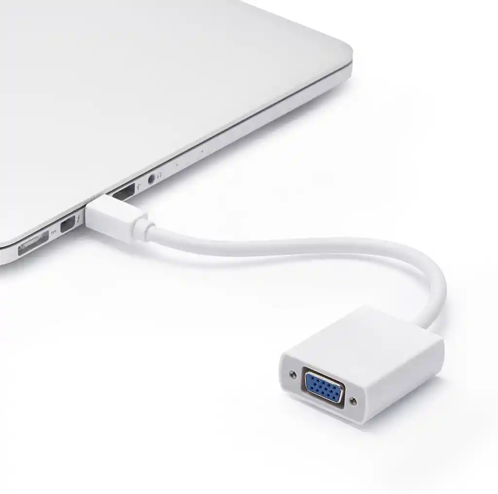 Adaptador Mini Displayport A Vga Convertidor Display Port Imac Mac