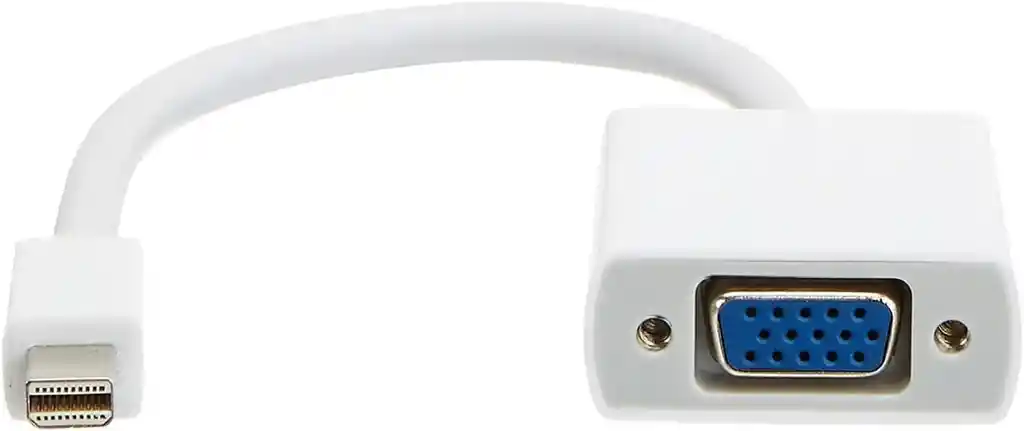 Adaptador Mini Displayport A Vga Convertidor Display Port Imac Mac
