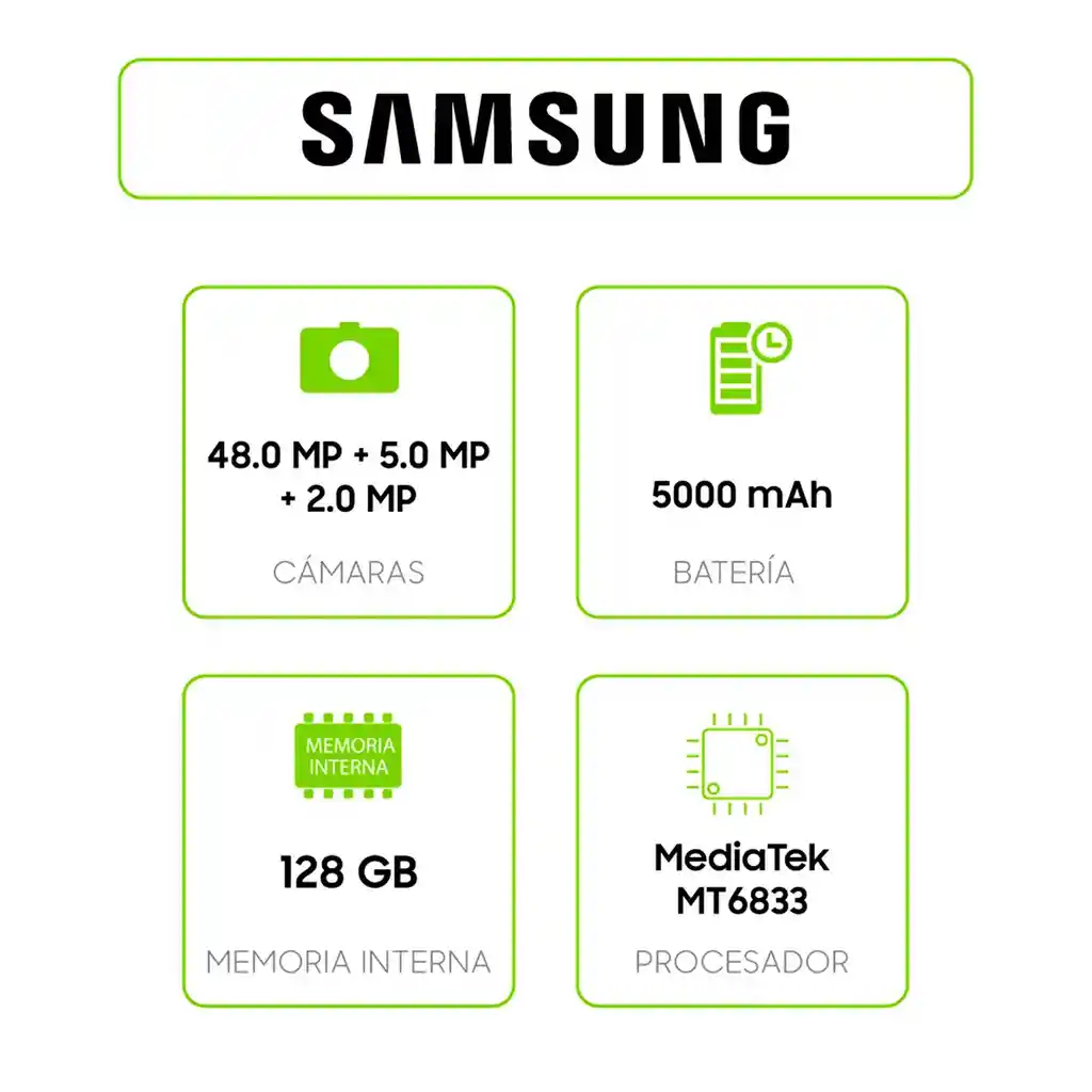 Celular Samsung Galaxy A22 5g 128gb Negro