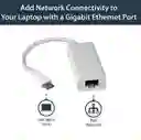 Adaptador Usb Tipo C A Rj45 Cable Wifi Ethernet Red Lan Internet Computador Mac