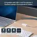 Adaptador Usb Tipo C A Rj45 Cable Wifi Ethernet Red Lan Internet Computador Mac