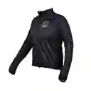 Chaqueta Impermeable Mujer Negro