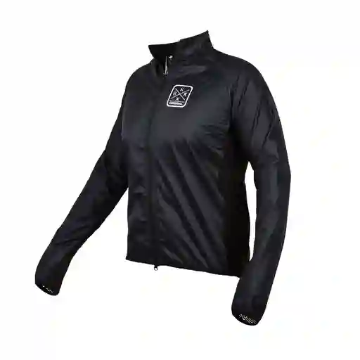 Chaqueta Impermeable Mujer Negro