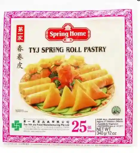 Spring Roll Pastry 8" Tyj X 25pc