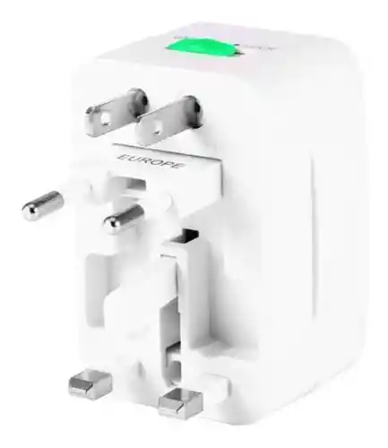 Adaptador Viajero Convertidor Universal Europeo