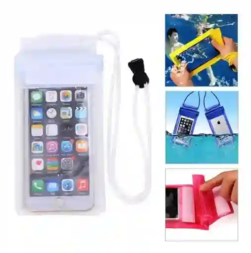 Estuche Bolsa Impermeable Para Celular Sumergible Acuática