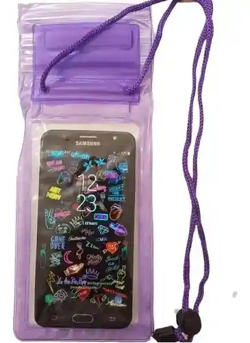 Estuche Bolsa Impermeable Para Celular Sumergible Acuática
