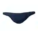 Pañoleta Navideña Azul Doble Faz Talla M