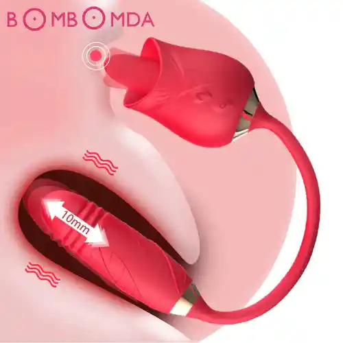 Vibrador Flower Recargable