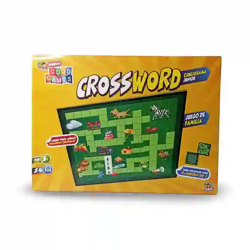 Juego Para Armar Palabras Crossword Crucigrama Junior