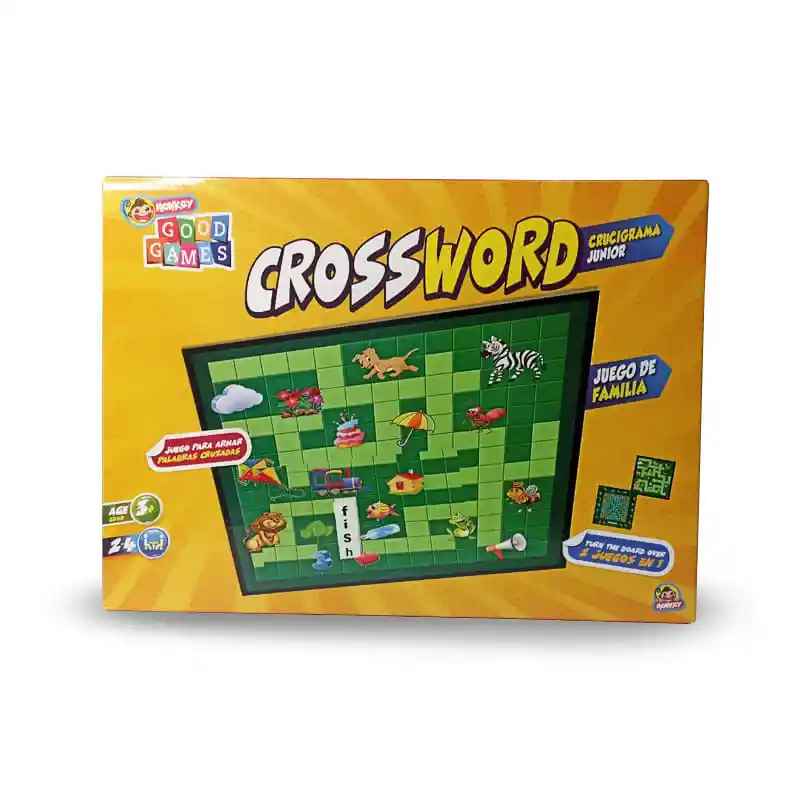 Juego Para Armar Palabras Crossword Crucigrama Junior