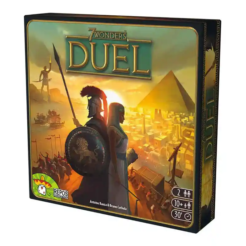 Juego De Mesa 7 Wonders Duel -ingles