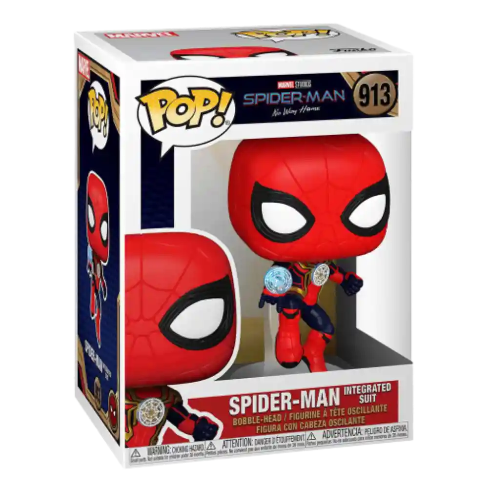 Spiderman Integrated Suit Funko Pop Spiderman No Way Home 913