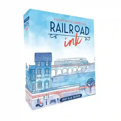 Juego De Mesa Railroad Ink Edicion Azul Profundo