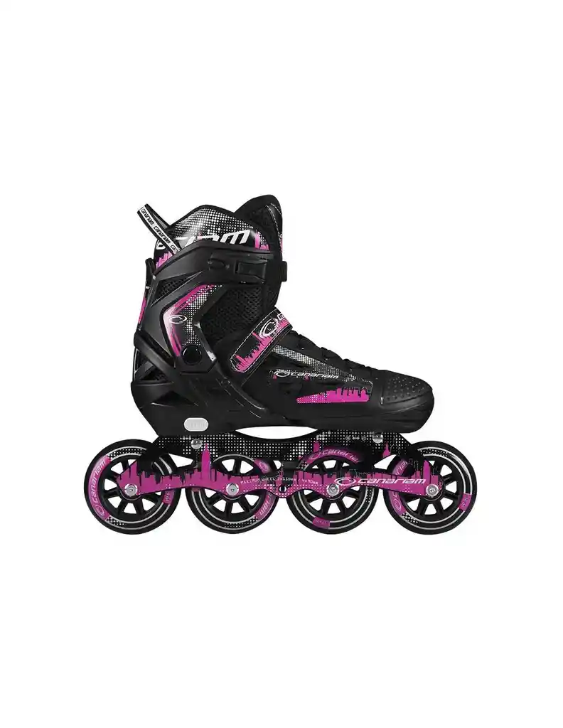 Patines Roller Pink Canariam Fucsia X Negro 30-33 R80mm Ch3r