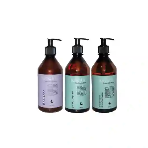 Shampoo De Cebolla + Jabón Corporal + Tratamiento Acondicionador