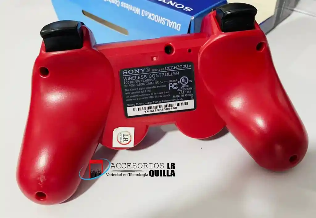 Control Mando Ps3 Playstation3 *rojo*