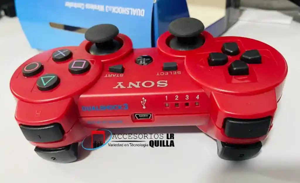 Control Mando Ps3 Playstation3 *rojo*