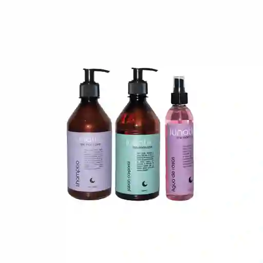 Shampoo De Cebolla + Jabón Corporal + Agua De Rosas