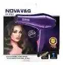 Secador De Cabello Nova Nv-9103 Violeta 110v