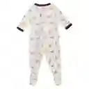 Pijama Bebé Enteriza Bunny Estampado Niña Curuba Talla 0-6 Meses