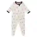 Pijama Bebé Enteriza Bunny Estampado Niña Curuba Talla 0-6 Meses