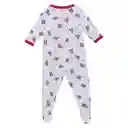 Pijama Bebé Enteriza Bunny Estampado Niña Fucsia Talla 12-18 Meses