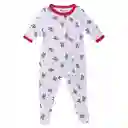 Pijama Bebé Enteriza Bunny Estampado Niña Fucsia Talla 12-18 Meses