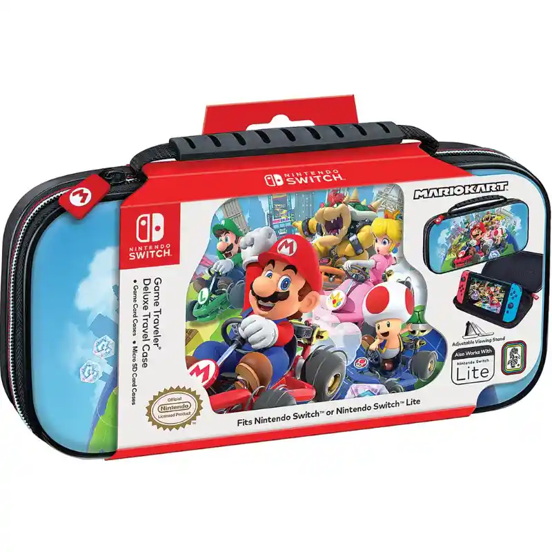 Estuche Original Nintendo Switch Deluxe Travel Mario Kart