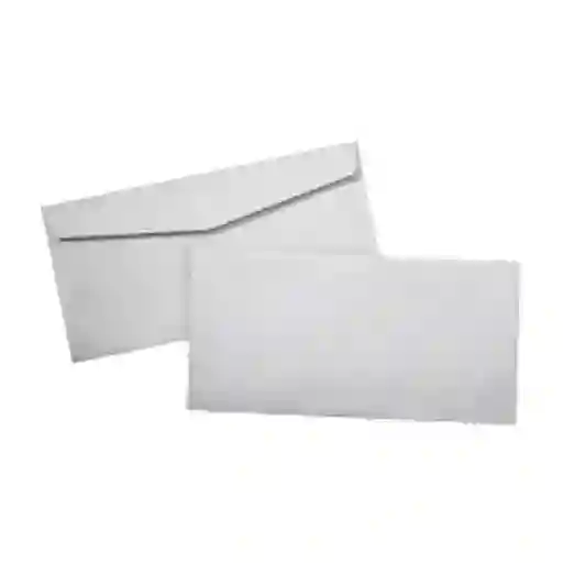 Paquete Sobre Correspondencia Norma Medio Oficio Blanco X100