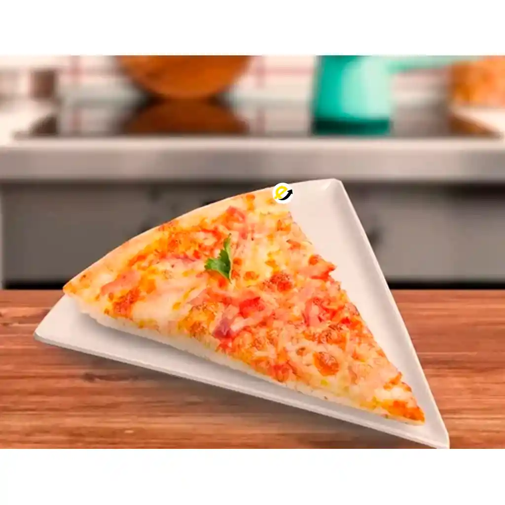 Plato Para Pizza Grande 24.5cm En Melamina X6 Unidades