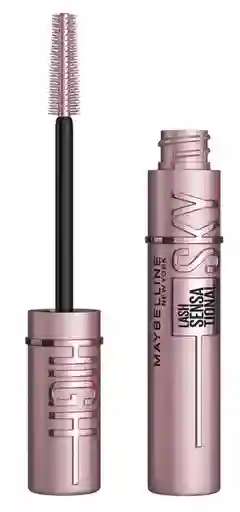 Maybelline Pestañina Skyhigh Black A Prueba De Agua